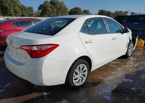 2018 Toyota Corolla Le from USA, damaged, VIN 5YFBURHE5JP813715